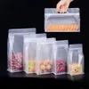 Thick Frosted Transparent Self-supporting Packaging Bag Candy Flower Tea Rice Cat Food Fish Bait Eight-side Sealing Bag