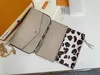 Classic Luxury designer handbag Bag Genuine Leather Handbags Shoulder Leopard wallet Clutch Tote Messenger Shopping Purse with box 05