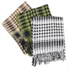 Halsdukar av hög kvalitet Arab Shemagh Keffiyeh Military Tactical Palestine Scarf For Herr Sjal Kafiya Wrap Mode Scarves Scarves Rona22