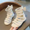 أطفال بنات مصمم الصنادل طفل رضيع المصارع أحذية الأطفال الأميرة bowknot أحذية عالية الحجم 22-31