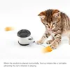 Tumbler Swing Toys For Cats Kitten Interactieve Balance Auto Cat Chasing Toy met Catnip Funny PET-producten voor Drop 220423