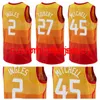 Rudy Gobert Jersey 27 Donovan Mitchell 45 Mike Conley 10 Bojan Bogdanovic 44 Clarkson 00 Joe Ingles 2 Yellow Green