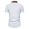 Camicia Dashiki nera Uomo Abbigliamento africano 2022 Marca Stampa africana Camicie eleganti da uomo Hip Hop Streetwear Camicia casual da uomo Chemise L220704