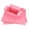 5pcs10pcspink boîte-cadeau emballage ondulé à trois couches carton de stockage de transport taille personnalisée et imprimé 220706