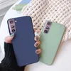 Cell Phone Cases for samsung galaxy s21 s22 plus ultra s20 fe 5g cover shell thin matte soft tpu no fingerprint protective accressories