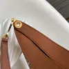 Super Qualität Luxus Lu na Halbmond Hobo Taschen Spanien Umhängetaschen Hobos Handtaschen kreisförmige Mode Canvas Linie Messenger Kollektion Damen Einkaufstasche lo