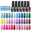 8,5 ml Glitter UV Gel Verniz 100 Cores Primavera Verão Cor Vernizes Lantejoulas Embeber Off Híbrido Lacas Verniz Unhas Coloridas DIY Arte Decoração