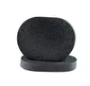 Party Favor Soft Natural Black Bamboo Sponge Beauty Facial Wash Cleaning Cosmetic Puff Charcoal Black