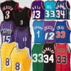 Vince Allen Carter 3 Iverson Retro Basketball Jerseys Tim 12 John Stockton Malone 34 Charles 32 Karl Hardaway 13 Steve Barkley Nash Jersey