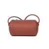 Evening Bags Women Fashion Genuine Leather Mini Concise Unique Vintage Cylindrical Bag Shoulder Crossbody Office DailyEvening