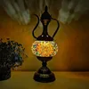 Tafellampen EST E14 HAND-INLAAG Glas Morokko stijl mozaïek licht slaapkamer woonkamer decoratieve lamp Turks lampetable