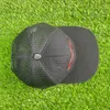 Tracker Cap Vintage Baba Şapkası Moda Özel Kırmızı Dudaklar Nakış Logosu Açık Beyzbol Kap şapkaları