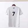 Drukowanie damskiej koszulki FearofGod Fogabcshort Sleeve Casual Cotton Para Letter T-shirts dla mężczyzn i kobiet