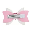 Oaoleer 3 " Glitter Hair Bows Clips Sweet Heart Pink Hairpins for Baby Girls Lovely Valentine's Day Hair Accessories Barrettes AA220323