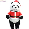 Costume de poupée de mascotte gonflable ours polaire panda mascotte drôle publicité personnaliser pour adultes costumes de mascotte adulte Disfraz mascotte 2,6 m 3