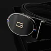 TopSelling Designer Men Genuine Leather Luxury Black Men's s Automatic Buckle High Quality Belt Cummerbunds Male Classic luxury