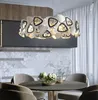 Postmodern lyxig LED-pendellampor Belysning avancerad mat vardagsrum runt kreativt sovrum villa lobby kristall hängande lampa g9