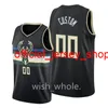 2021 Basketball Jerseys Giannis antetokounmpoジャージMiddleton Allen Donte DivincenzoカスタマイズされたサイズS-XXXL通気性迅速な乾燥