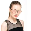 VERBOTEN 1976 Luxus Frauen Sonnenbrille Mode Runde Damen Vintage Retro Marke Designer Übergroßen Weiblichen Sonnenbrille Gafas 220514