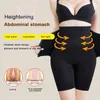 Lanfei Women Firm Shapewear Tummy Control Butt Lifter Hög midja Trainer Body Shaper Trosor Lår Slim Bundle With Hook Shorts 220506