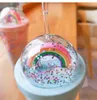 Кружки Starrbucks Rainbow Cup Lovers Lovers Coffee Cups Coffee Compation Plater Scent Plastic кружка