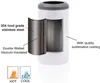 16オンスの昇華缶クーラータンブラーブランク4-in-1 can can can can adapter with Leakk proof lidプラスチックストロー、ステンレス