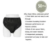 Disposable Underwear Underpants One Time Use Beauty Salon Hotel Travel 50 Pcs Per Set Elitzia ET004 Black USA Stock