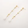 Women Long Tassel Star Stud Earring Earbuds Guard Earring Gift for Love Girlfriend Fashion Jewelry