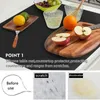60cm Silicone Tablecloth Washable Waterproof Placemats Dinner Table Pad Non Slip Countertop Protective Mats Kitchen Accessories 220627