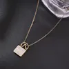 Lyxkvinnor Style Full Diamond Bag Pendant Necklace Holiday Gift Halsband smycken