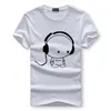 Homens camisetas DJ Boy Impressão gráfica T Shirt Homens Mulheres Hip Hop Solto Oversized T-shirt Homem Harajuku Estilo 2022 Verão Tee de Manga Curta M