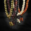 Brins de perles 1pcs 6 mm de santal naturel bouddhiste bouddha méditation en bois de prière mala bracelet bracelet femmes hommes bijoux bijouxbeded