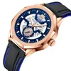 Montre-bracelets Relogio Masculino Nibosi Sport Mens Watchs Top Imperproof-Wristwatch Watch for Men Fashion Chronograph Clock