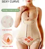 FAJAS 벨트 코르셋 여성 Bodysuits 허리 트레이너 바디 셰이퍼 교정 속옷 수트 외피 컨트롤 밴드 Shapewear L220802