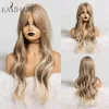 Perruques synthétiques de cheveux Cosplay Dropshipping Easihair perruques synthétiques longues ondulées pour les femmes perruque de Cosplay résistante à la chaleur cheveux naturels 220225