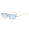 Fashion Rimless Sunglasses Personality Hip Hop Street Shooting Catwalk Eyewear Trend Glasses Whole3987923