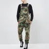 Jeans pour hommes Militaire Tactique Camouflage Denim Salopette Mode Bib Hommes Multi-poches Combinaison Grande Taille Barboteuses P006