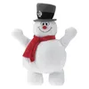 Kerstdecoraties Snowman Dancing Plushie Singing en Musical Doll For Kids Holiday Party Home Decorchristmas