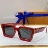 2023 okulary przeciwsłoneczne dla kobiety milioner klasyczne okulary Z1601e męskie damskie nowy kolor moda luksusowy projektant okulary przeciwsłoneczne świąteczne Party niebieskie soczewki Uv