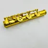 MargeWate C Tune Flute 17 Keys Aprire fori Strumento musicale laccato in rame con custodia