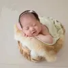 Newborn Pography Props Faux Fur Baby Po Shoot Backdrop Fabric Posing Basket Filler fotografia Accessories273f
