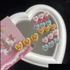 Artículos de novedad Decoración para el hogar Jardín Ins Pastel de cereza Pato Pico Clip Horquilla en forma de corazón Flequillo lindo Borde Tocado de cabello para niña Colegiala Drop De