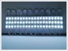 Módulo de luz súper LED para publicidad de letras de canal de señal DC12V 1,2 W 3 led 150lm IP65 60mm X 13mm PCB de aluminio resistente al agua