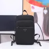 Zaino in nylon impermeabile Uomo Donna Moda Zaini di grandi dimensioni Borsa a tracolla retrò Borse con coulisse Borsa da scuola per studentiAAA271l