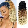 18 pollici Gypsy Locs Capelli all'uncinetto 24 Supporti / confezione Trecce Faux Locs Estensione dei capelli intrecciati all'uncinetto LS18