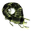 Arafat arabiska halsdukar sport utomhus arabiska sjal taktisk wraps keffiyeh lätta militär shemagh palestina unisex toassels mjuk rand halsduk fyrkant 95 cm b49