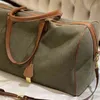 duffel bags Women Storage Large Capacity Handbag Shoulder Leather Designer Crossbody Female Vintage Travel Gym Bag 220302