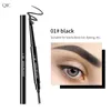 Automatisch roterende wenkbrauwpotlood Dazzling Eyes Make-up Fashion wenkbrauwen dubbele pen qic waterdichte zweetbestendige smudge-proof zachte wenkbrauwen maken goed voor beginnende meisjes