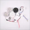 Ultra-tunn LED-ytmonterad belysning 3W 6W 8W Dimble Panel Lamps Cabinet Showcase Down Lights Cob Spot tak 220V 110V