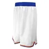 Shorts de basquete calças azul marinho vermelho branco calça de moletom clássico city city forched moda